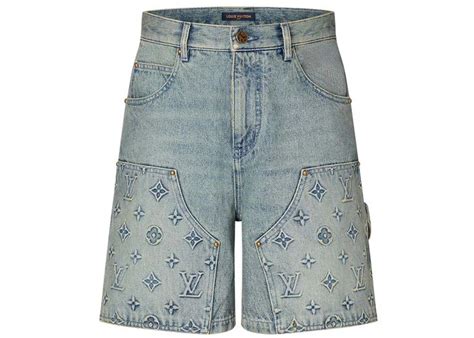 louis vuitton sweat shorts|louis vuitton denim shorts.